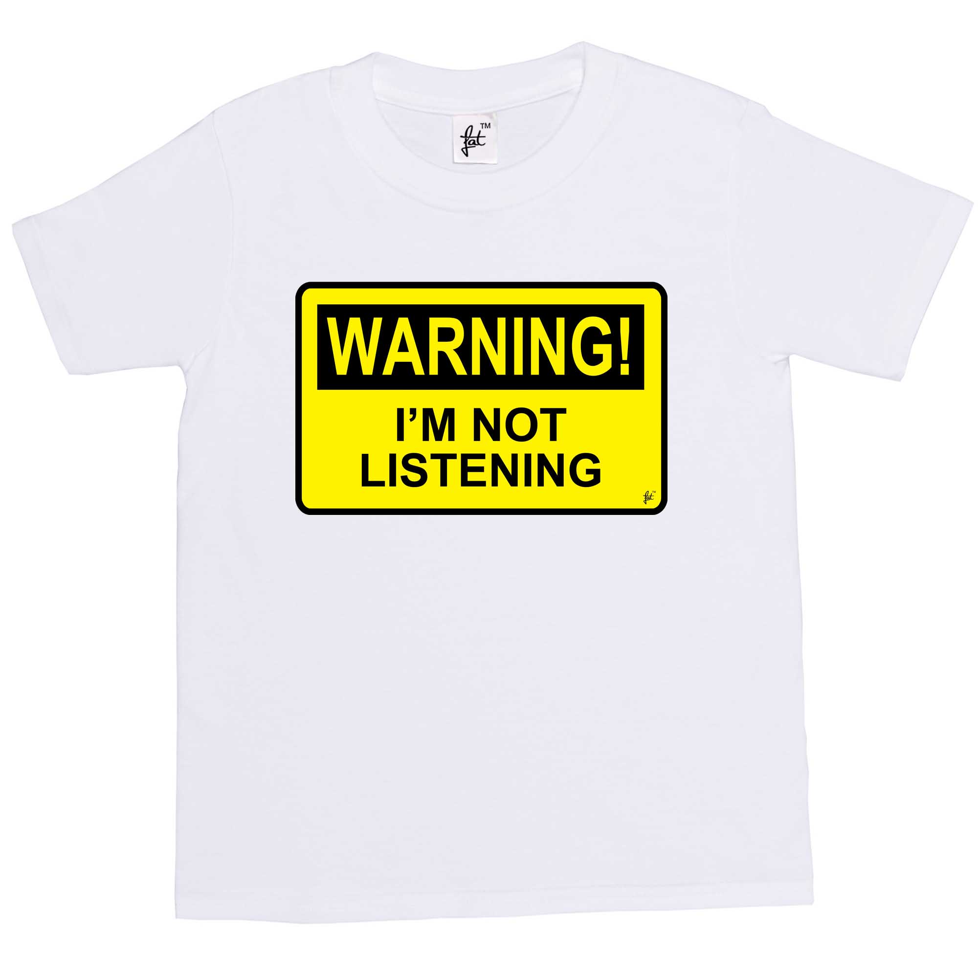 warning sign shirt