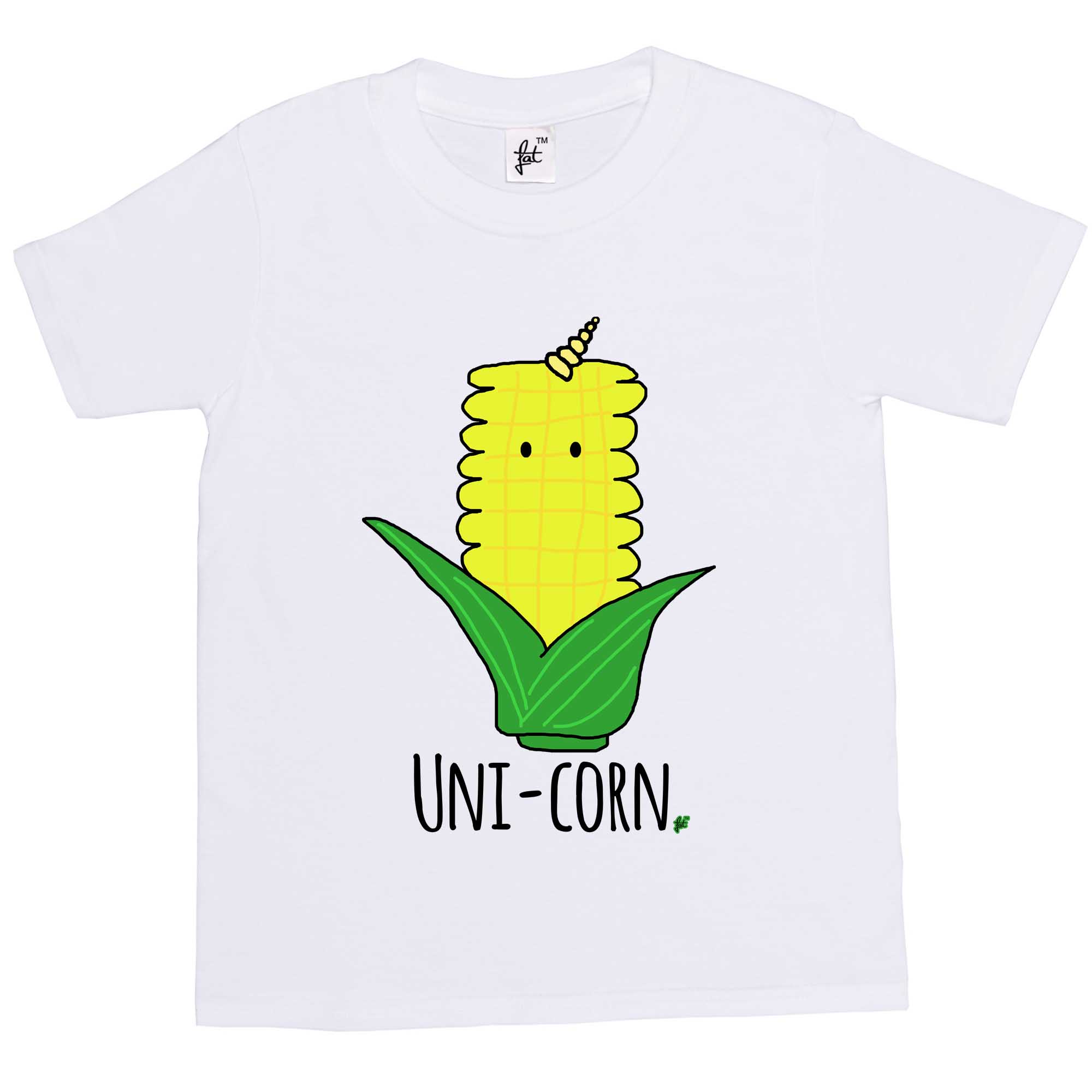 UniCorn With Sweet Corn & Horn Unicorn Kids Boys / Girls TShirt eBay