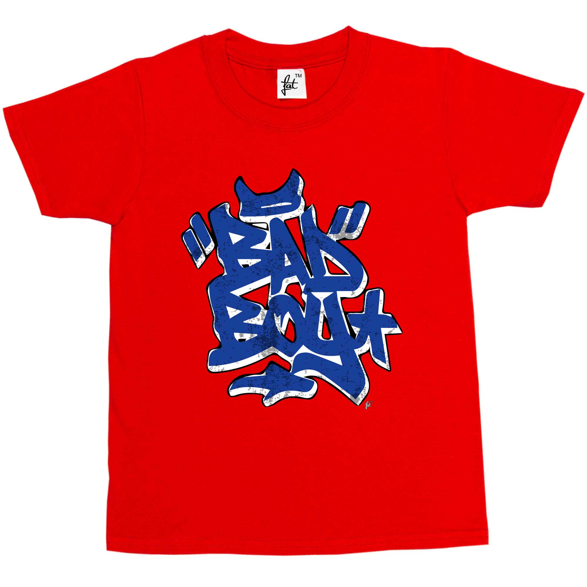 blue graffiti t shirt